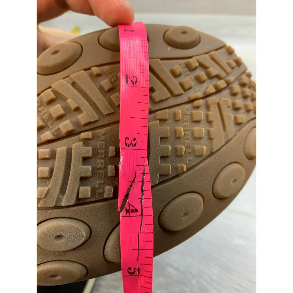 Merrell Jungle Moc Explorer Men's Sneakers 9.5 Black Mesh Slip On Trail Shoes